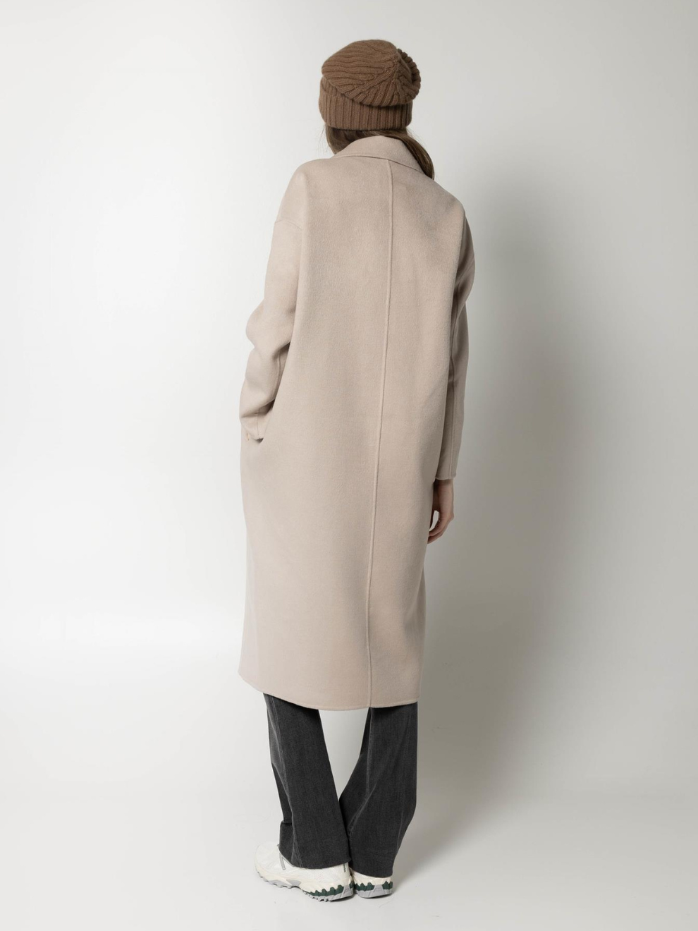 Dadoulove Coat in Greige