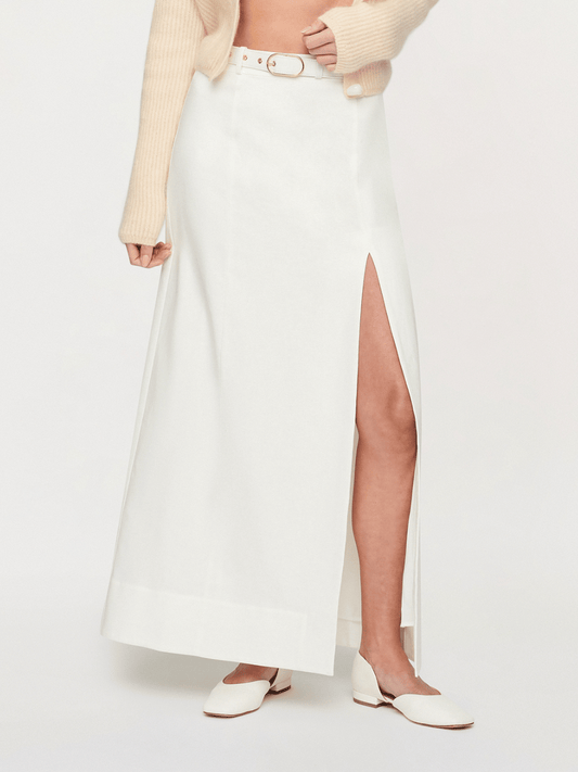 Hudson Skirt in White