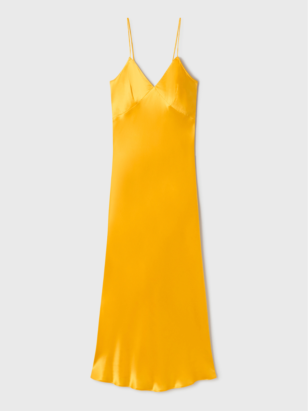 Deco Rouleau Dress in Marigold