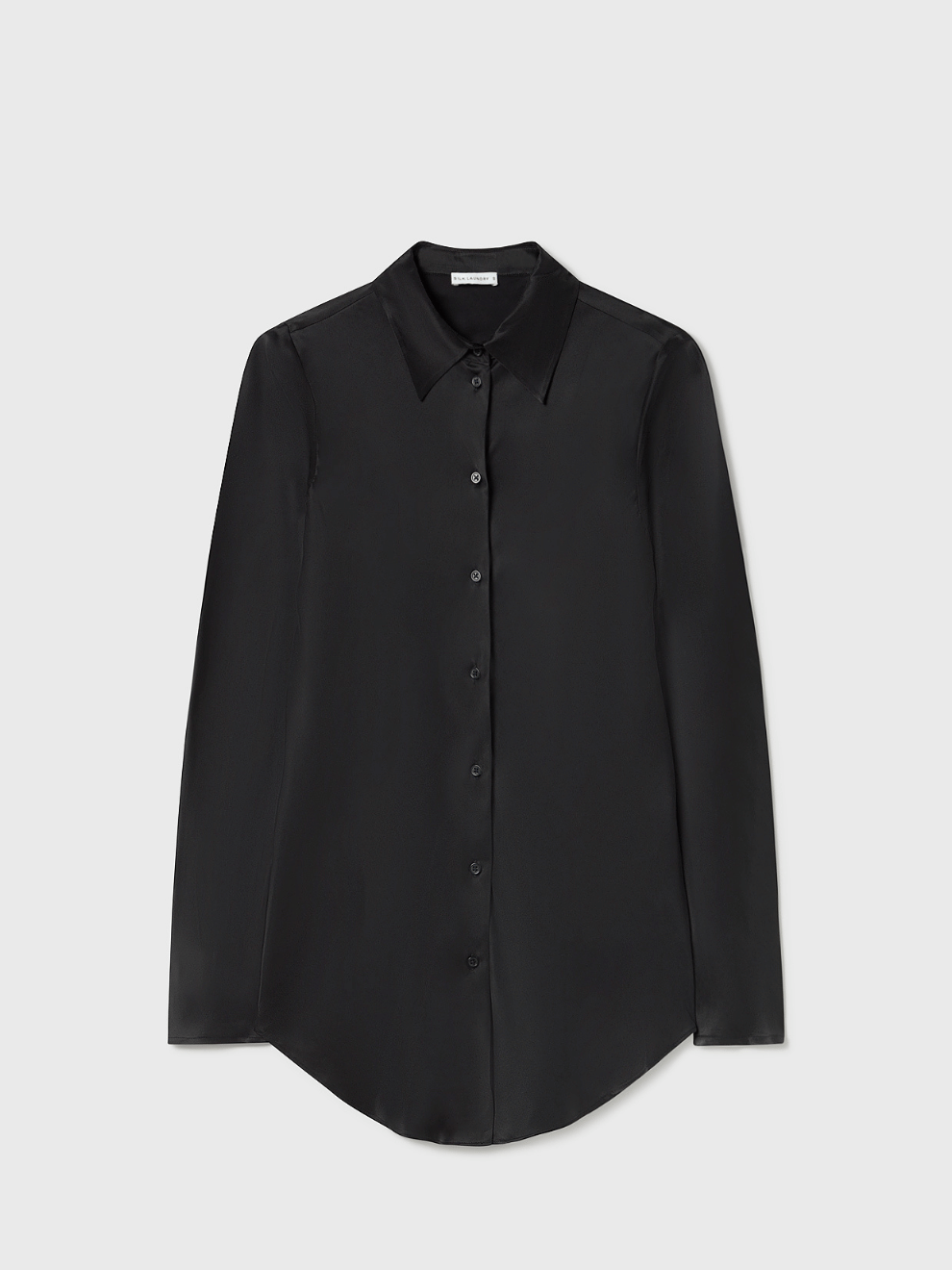 Bias Cut Shirt in Black