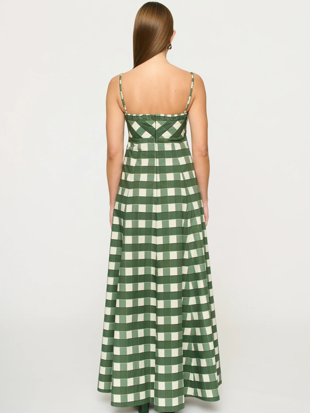 PRE-ORDER Theron Midi Dress in Green