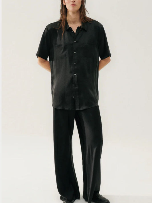 PRE-ORDER Bias Cut Pants in Black