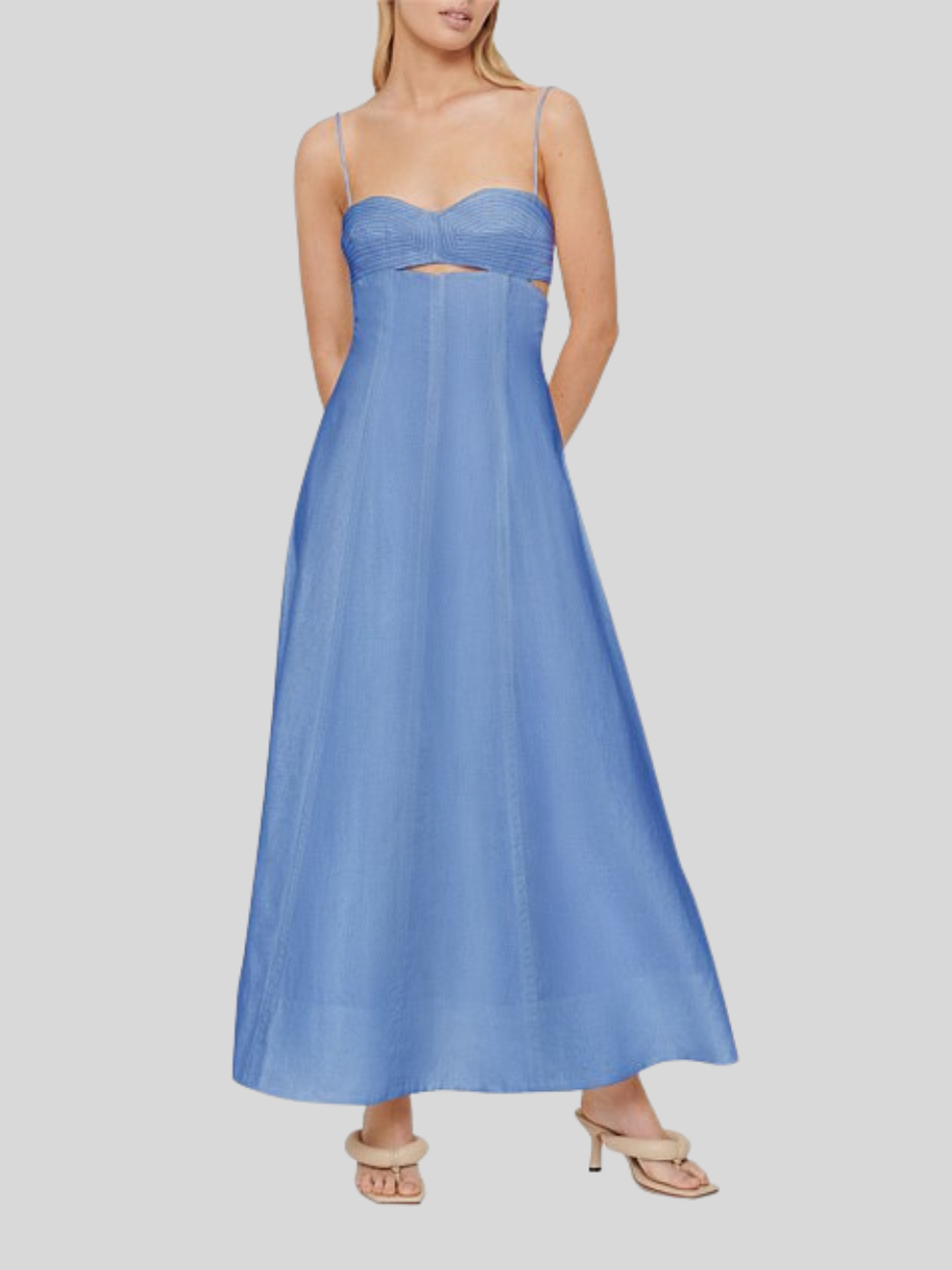 Florence Stitch Dress in Marina
