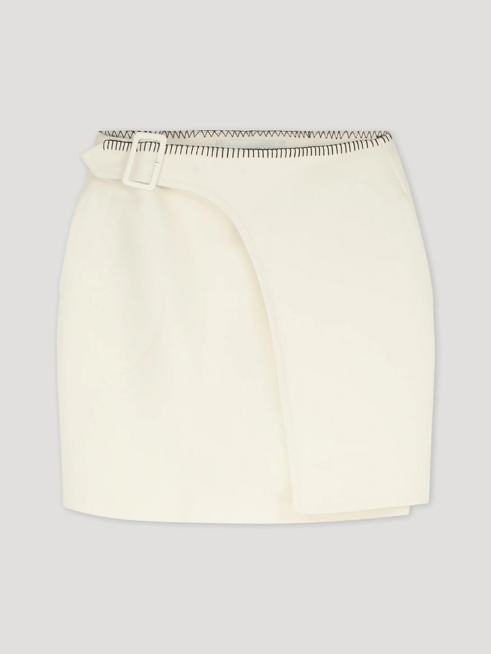 Short Resort Skirt in Ivory