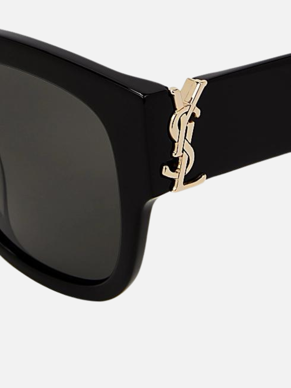 Oversized Embellished Sunglasses in Black