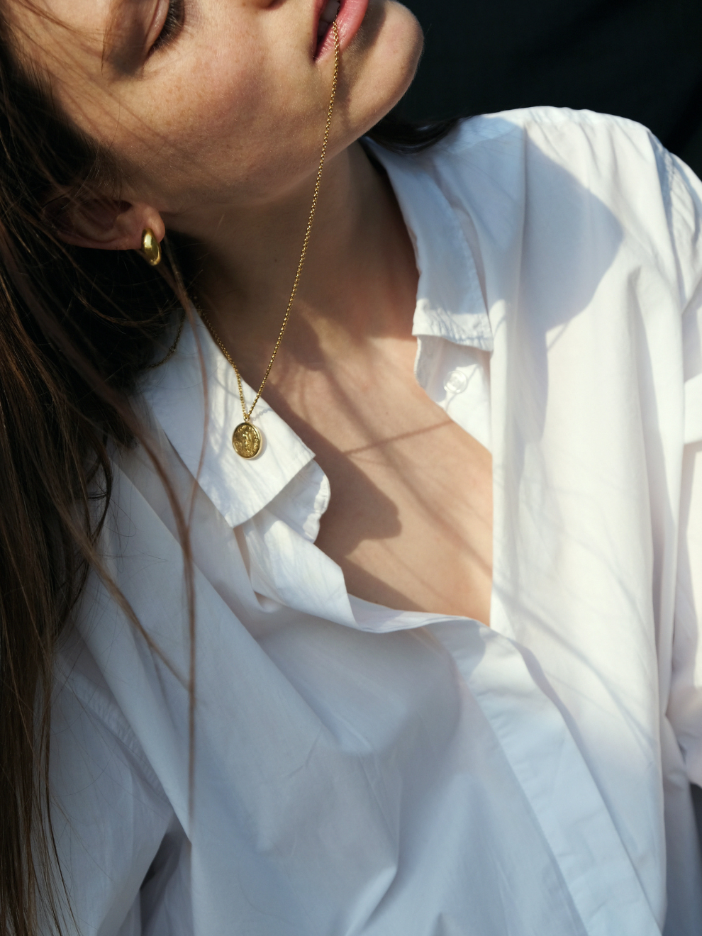 Ice Hoop Small in Gold – Designer Boutique International