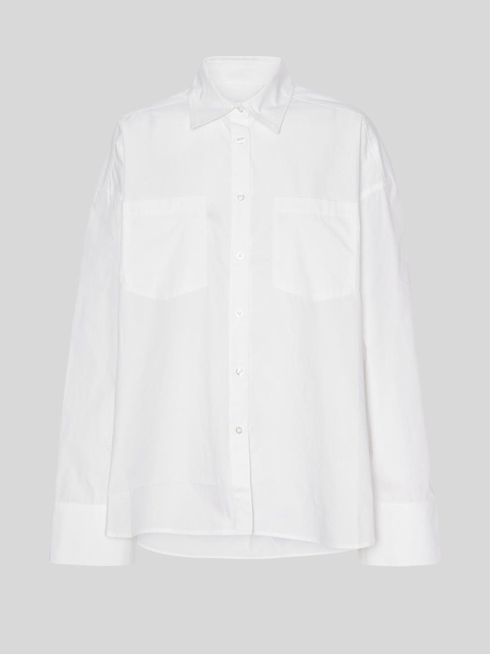 REMAIN Birger Christensen Nalia Shirt Long Sleeve in White