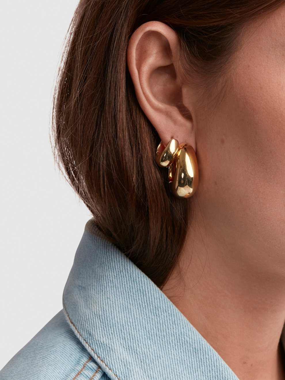 Ice Hoop Small in Gold – Designer Boutique International