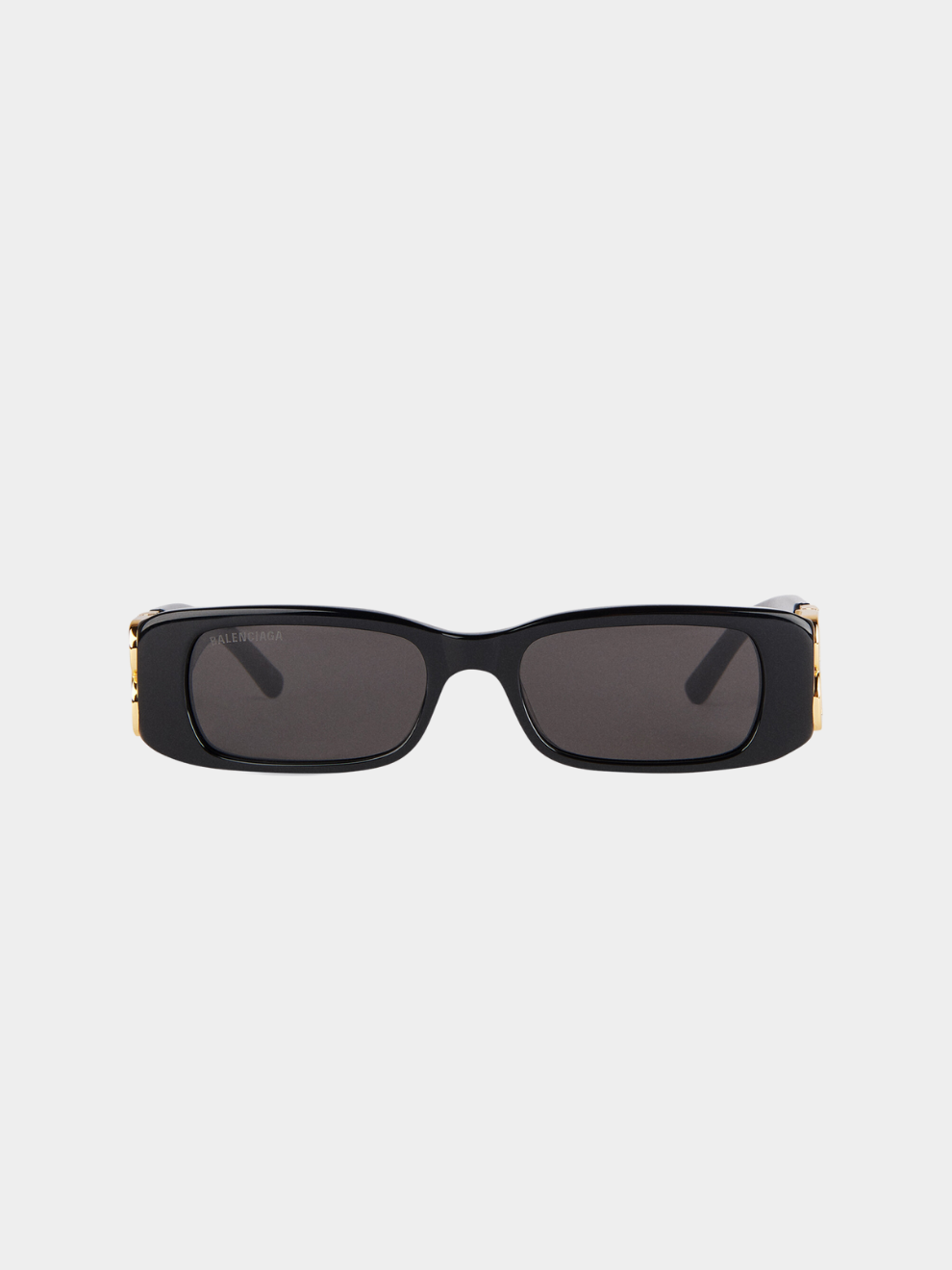 Dynasty Rectangle Sunglasses in Black