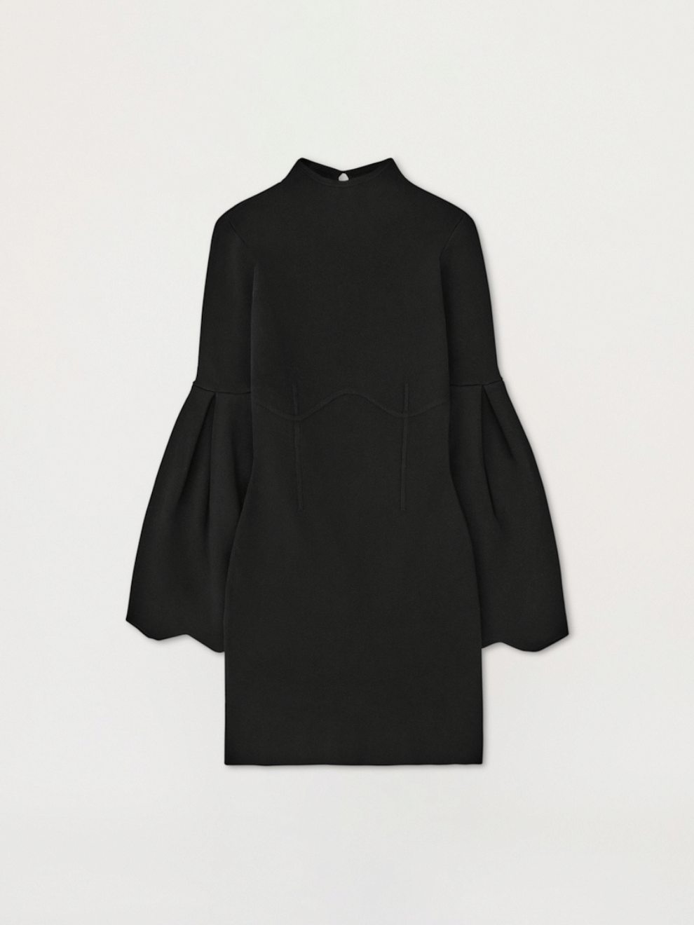 Ebony Knit Dress in Black