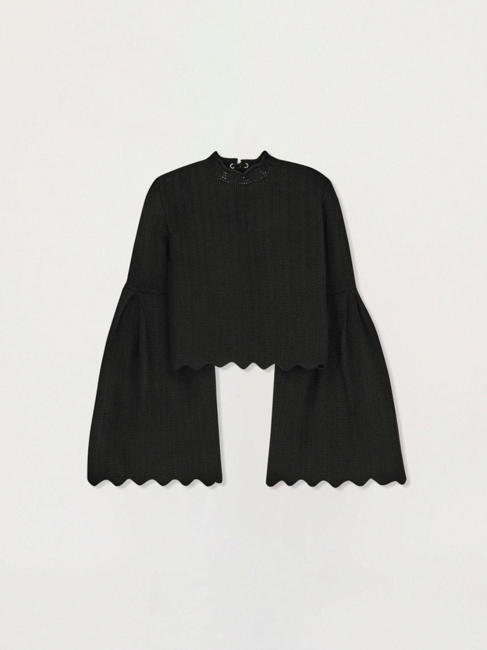 Chloe Knit Top in Black