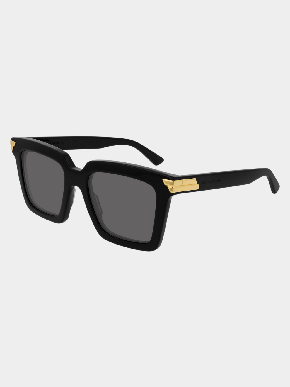 Square Acetate Sunglasses in Black